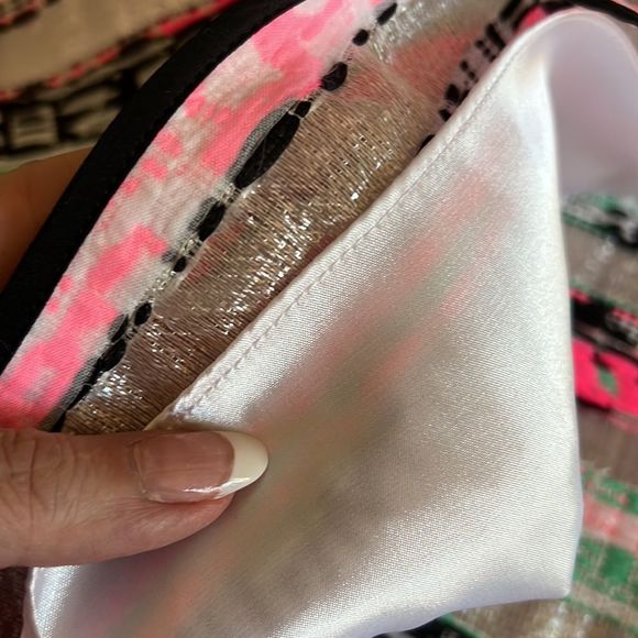 NEW Milly crop top halter top stripes multicolored size small - Picture 14 of 14